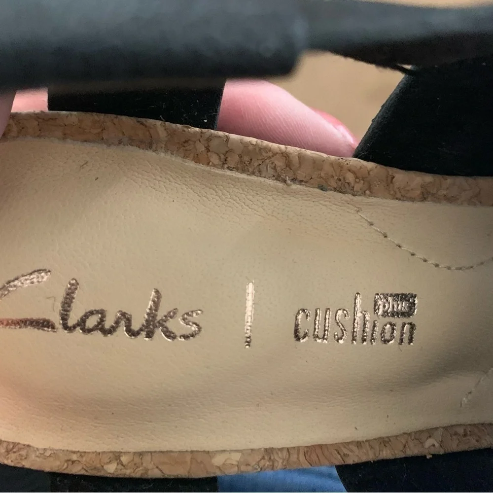 Clarks Black Spiced Bay Sandal - Women's